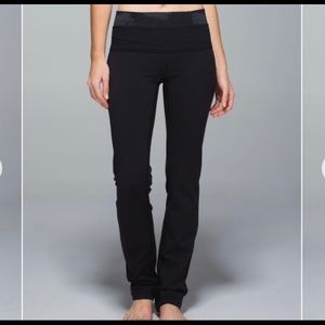 Lululemon Straight Up Pant double waistband